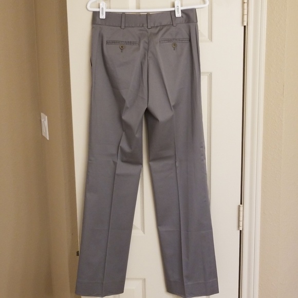 BCBG Gray Slacks Trousers - 2 - Picture 5 of 7